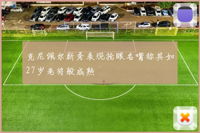 克尼佩尔新秀表现抢眼名嘴称其如27岁老将般成熟